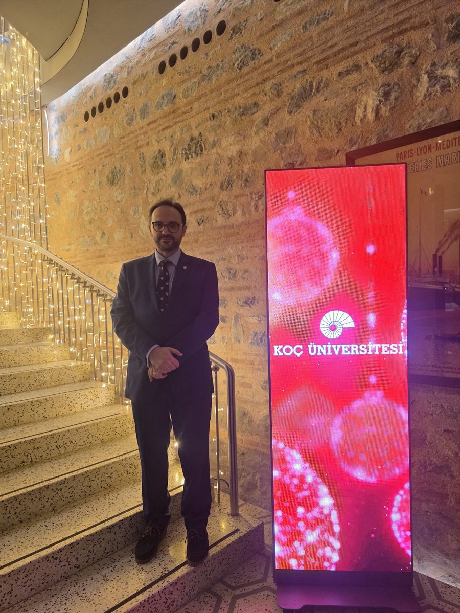 Omer Gunes at a Koç University event in Istanbul